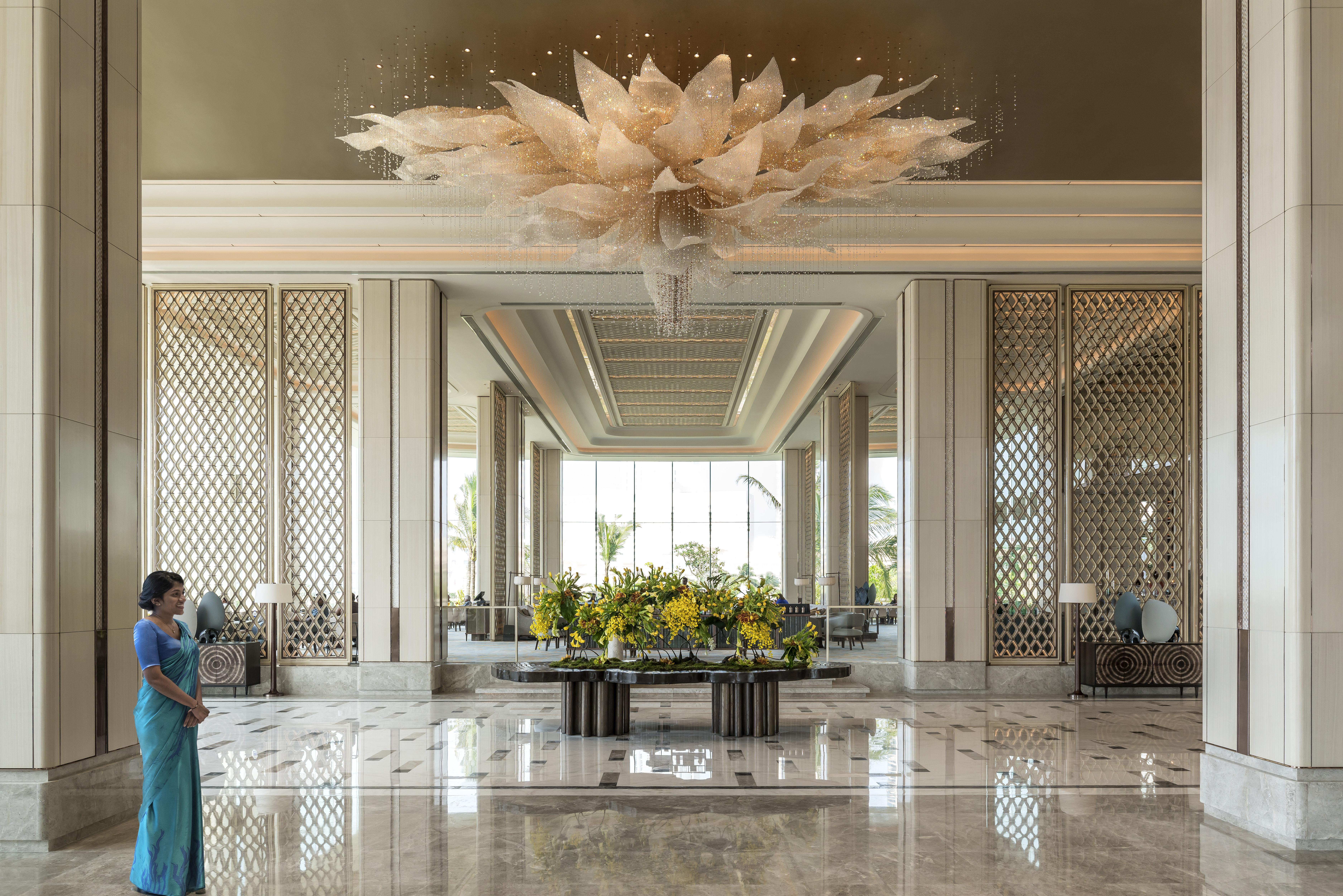 Shangri-La Kolombo Exteriér fotografie The lobby of the hotel