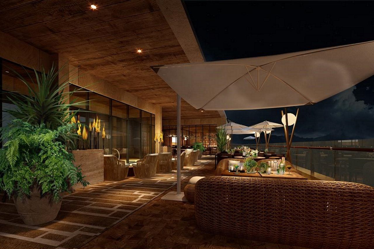 Shangri-La Kolombo Exteriér fotografie The Terrace